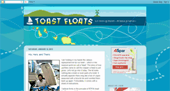 Desktop Screenshot of blog.toastfloats.com