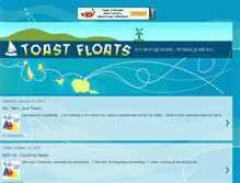 Tablet Screenshot of blog.toastfloats.com